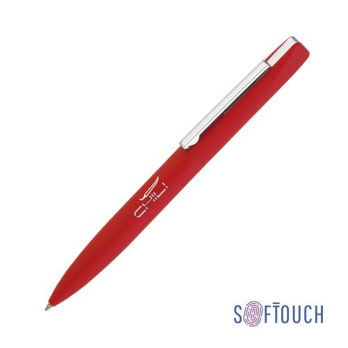 Ручка шариковая "Mercury", покрытие soft touch, цвет красный