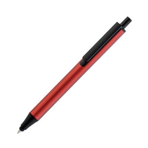 Ручка шариковая со стилусом FLUTE TOUCH, цвет красный