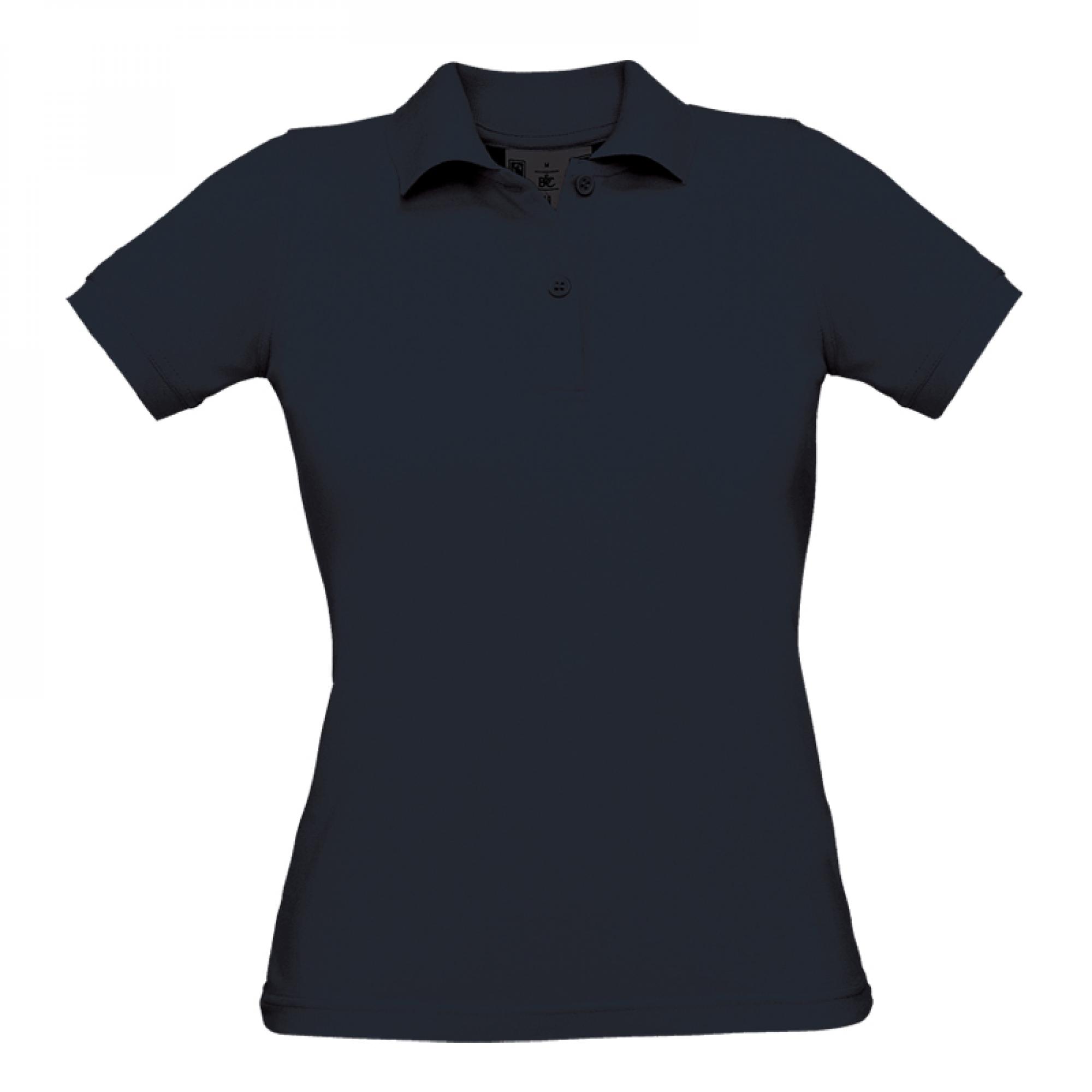 Поло женское Biosfair Polo/women, темно-синее/navy, размер S, арт. 3764-23 - вид 2 из 2