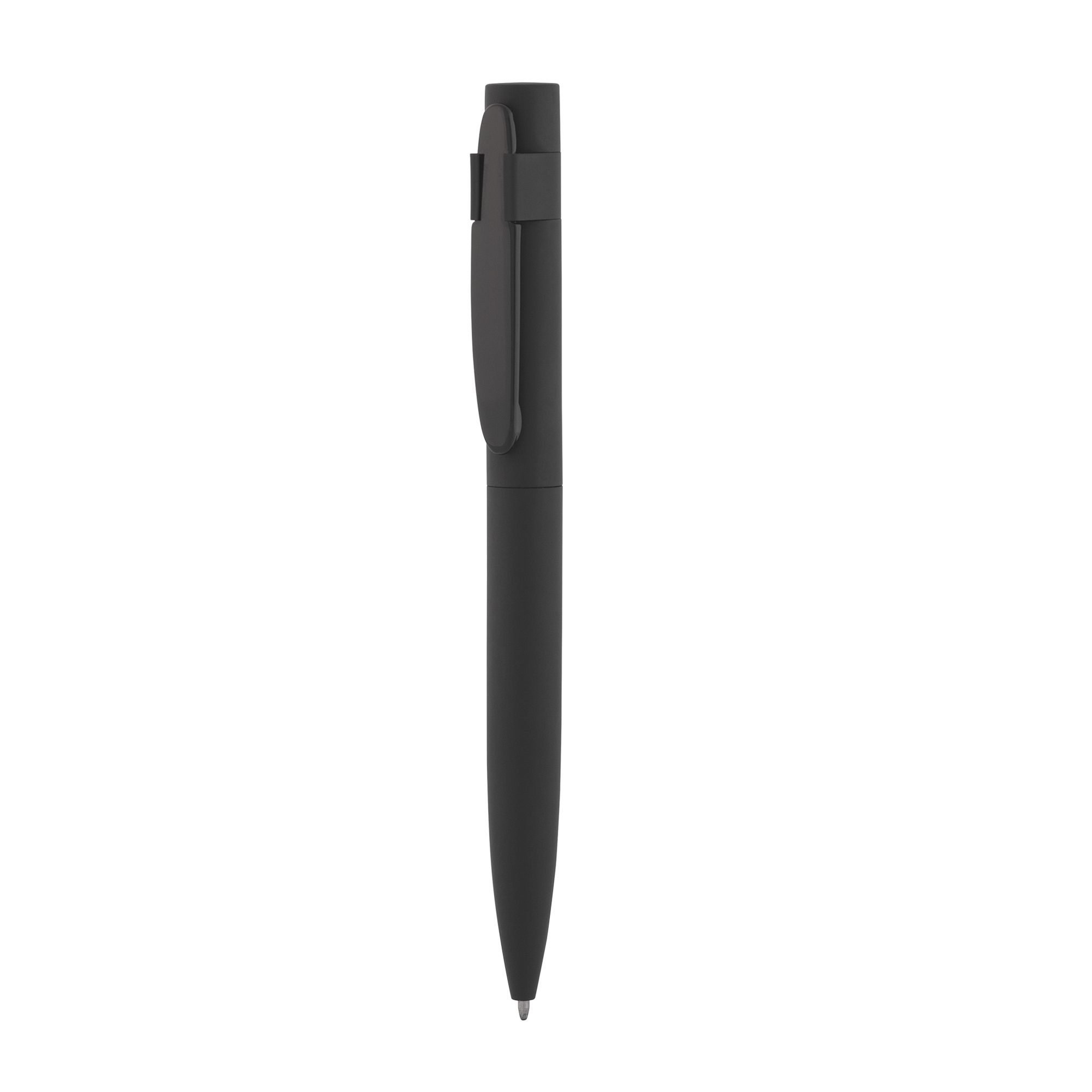 Ручка шариковая "Lip", черный, покрытие soft touch, арт. 6844-3/3S - вид 3 из 4
