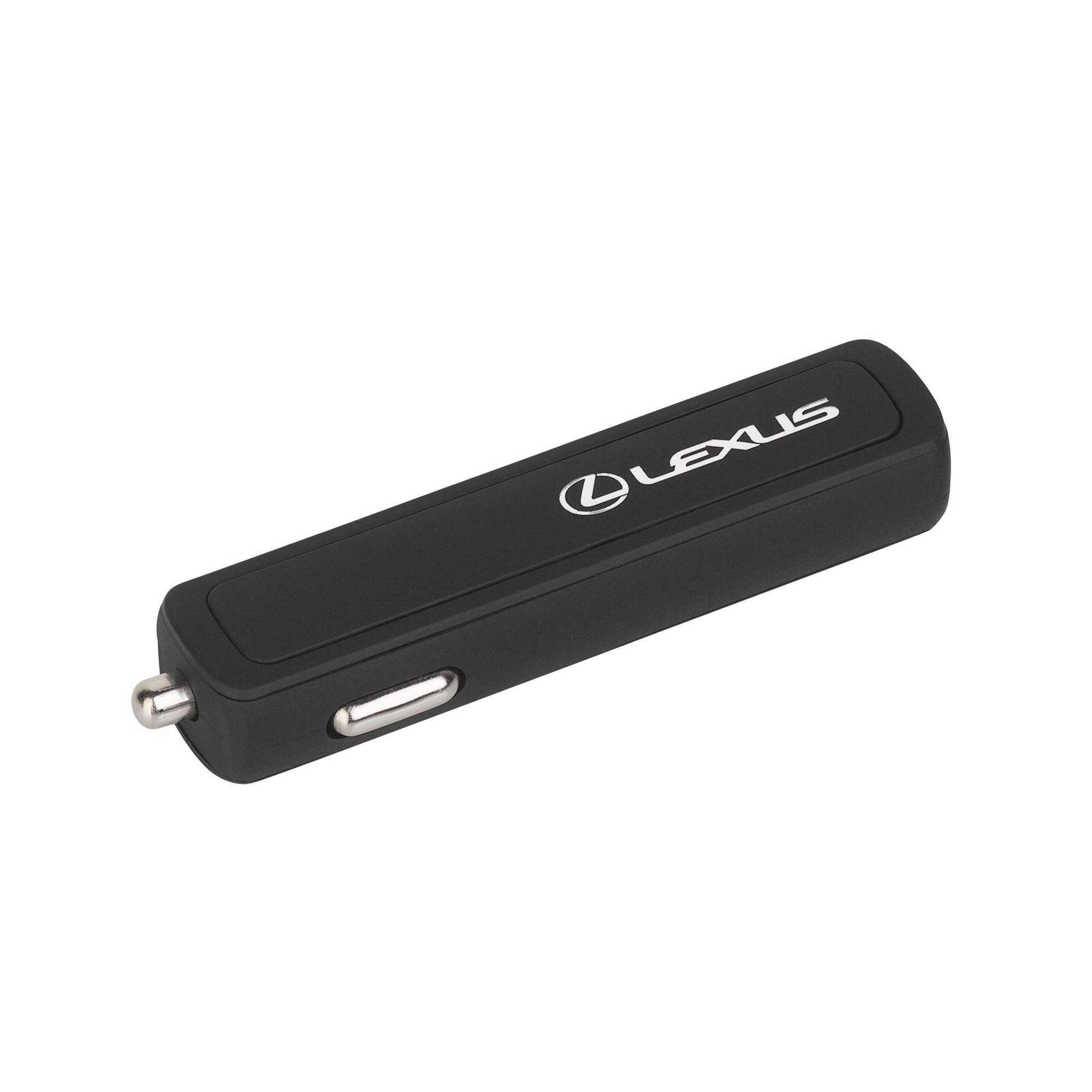 Автомобильное зарядное устройство "Slam" с 2-мя разъёмами USB, покрытие soft touch черный, арт. 6912-3 - вид 3 из 4