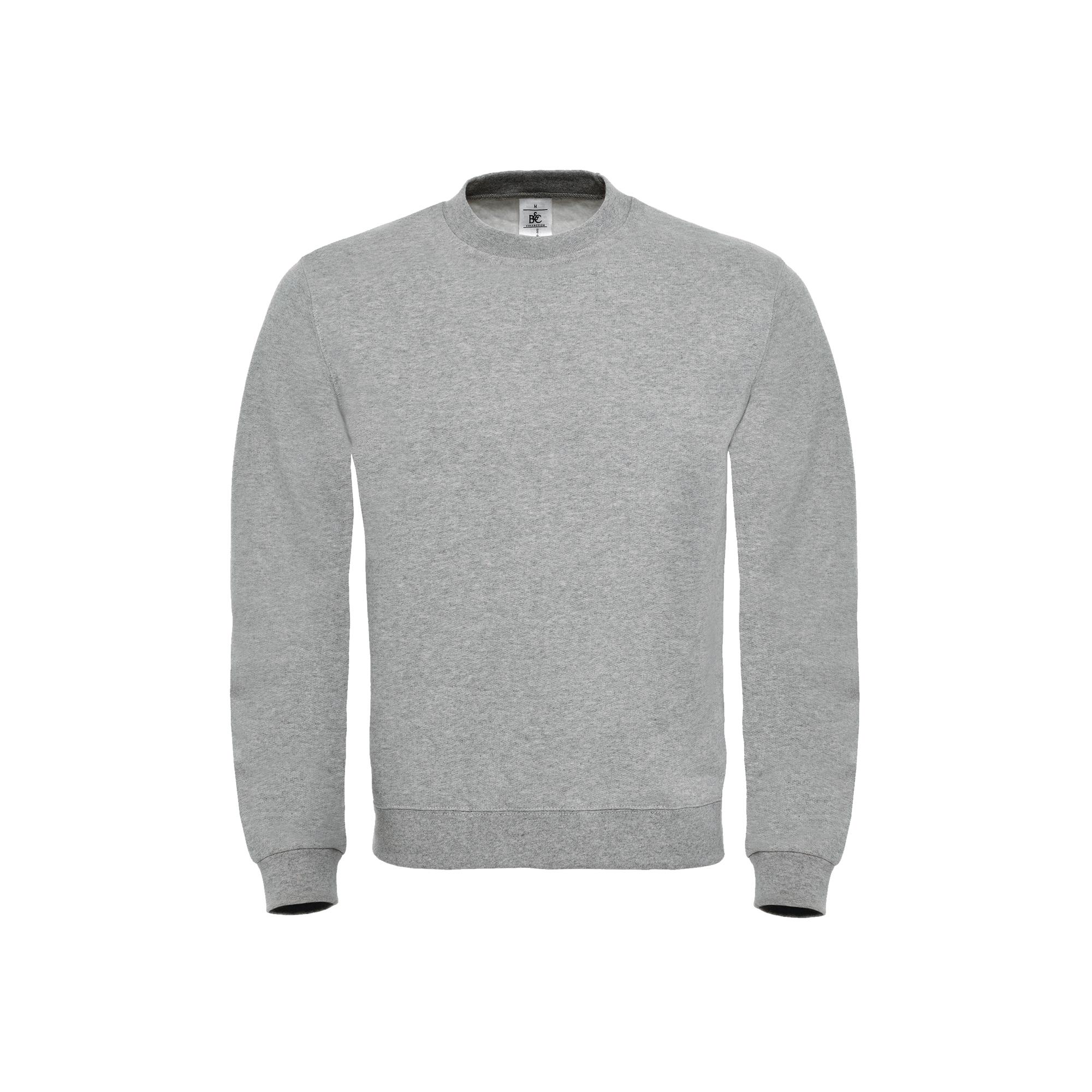 Фуфайка ID.002, пестрая серая/heather grey, размер XXL, арт. 3746-610 - вид 2 из 3