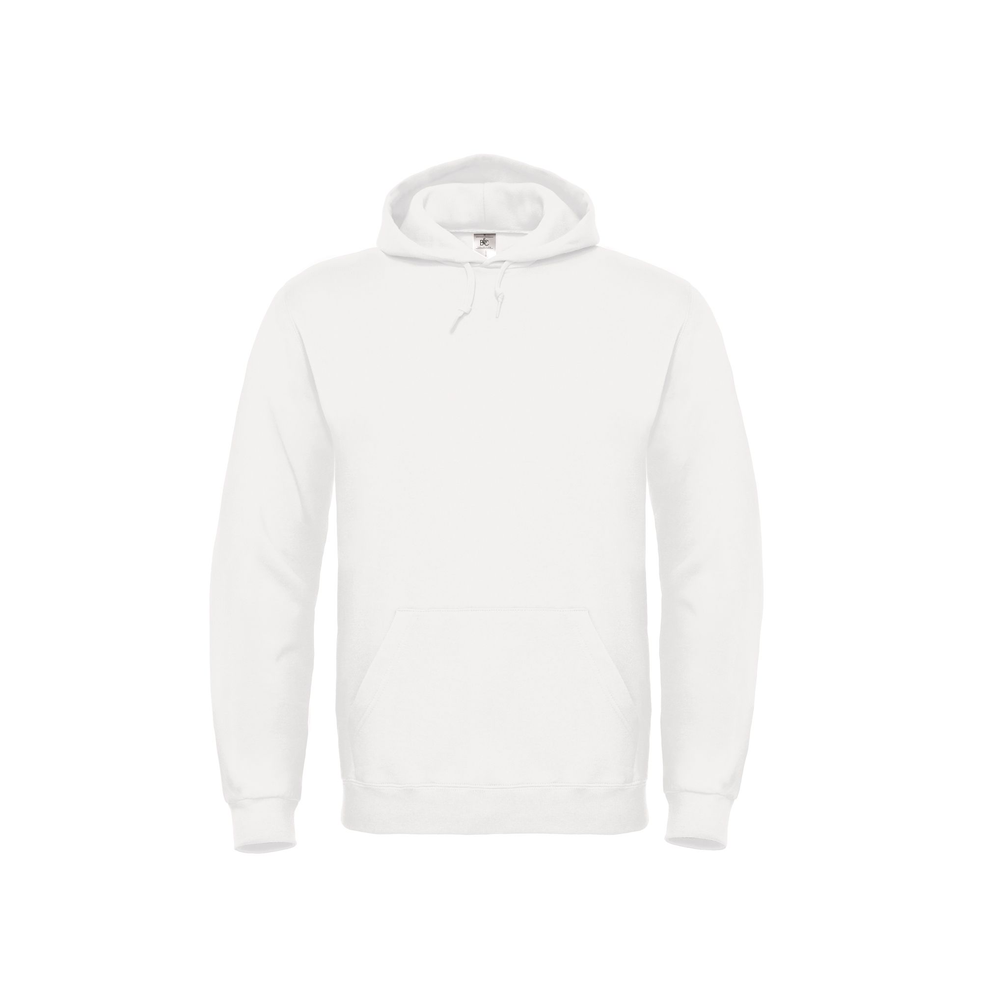 Фуфайка с капюшоном ID.003, белая/white, размер XL, арт. 3747-1X - вид 2 из 3