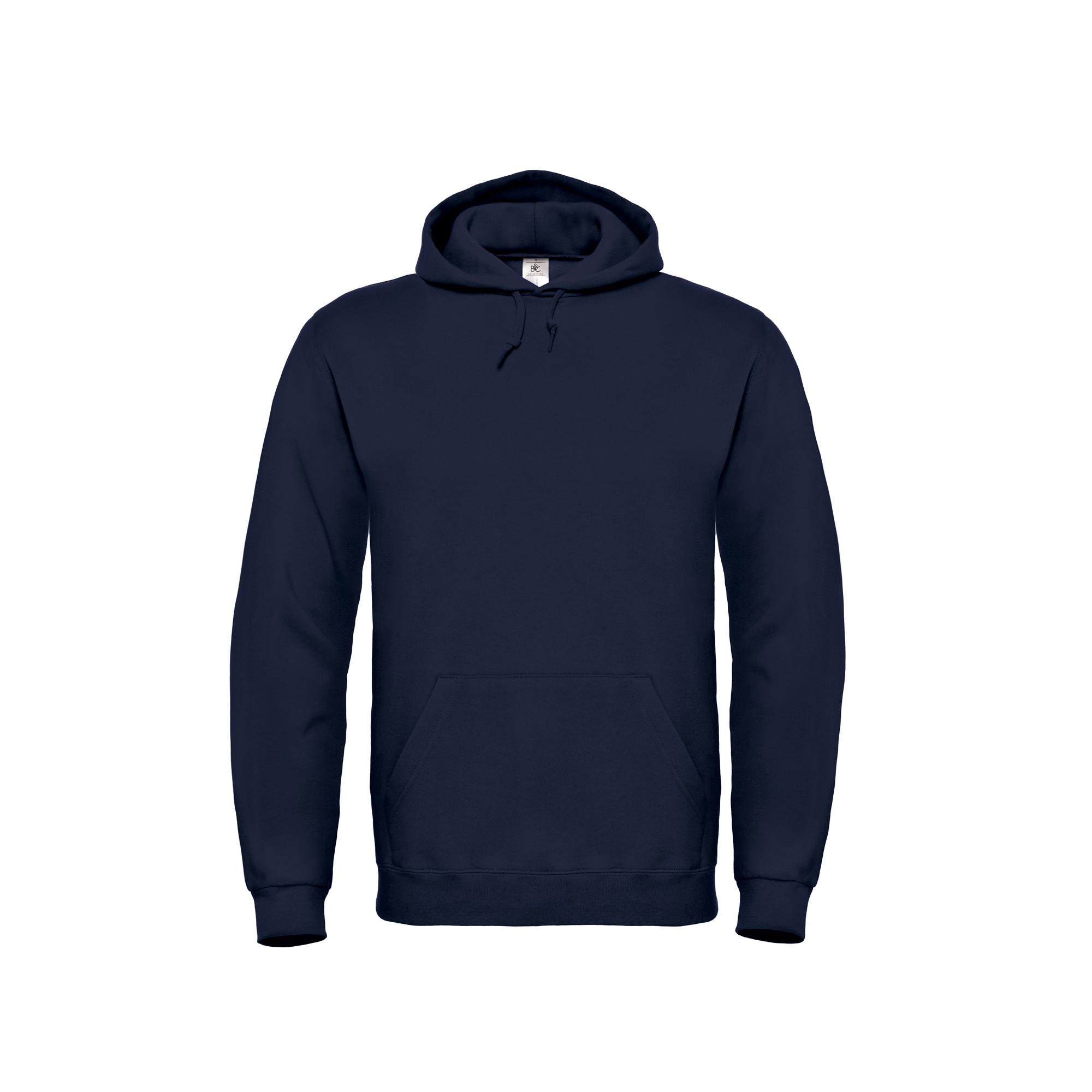 Фуфайка с капюшоном ID.003, темно-синяя/navy, размер S, арт. 3747-23 - вид 2 из 3