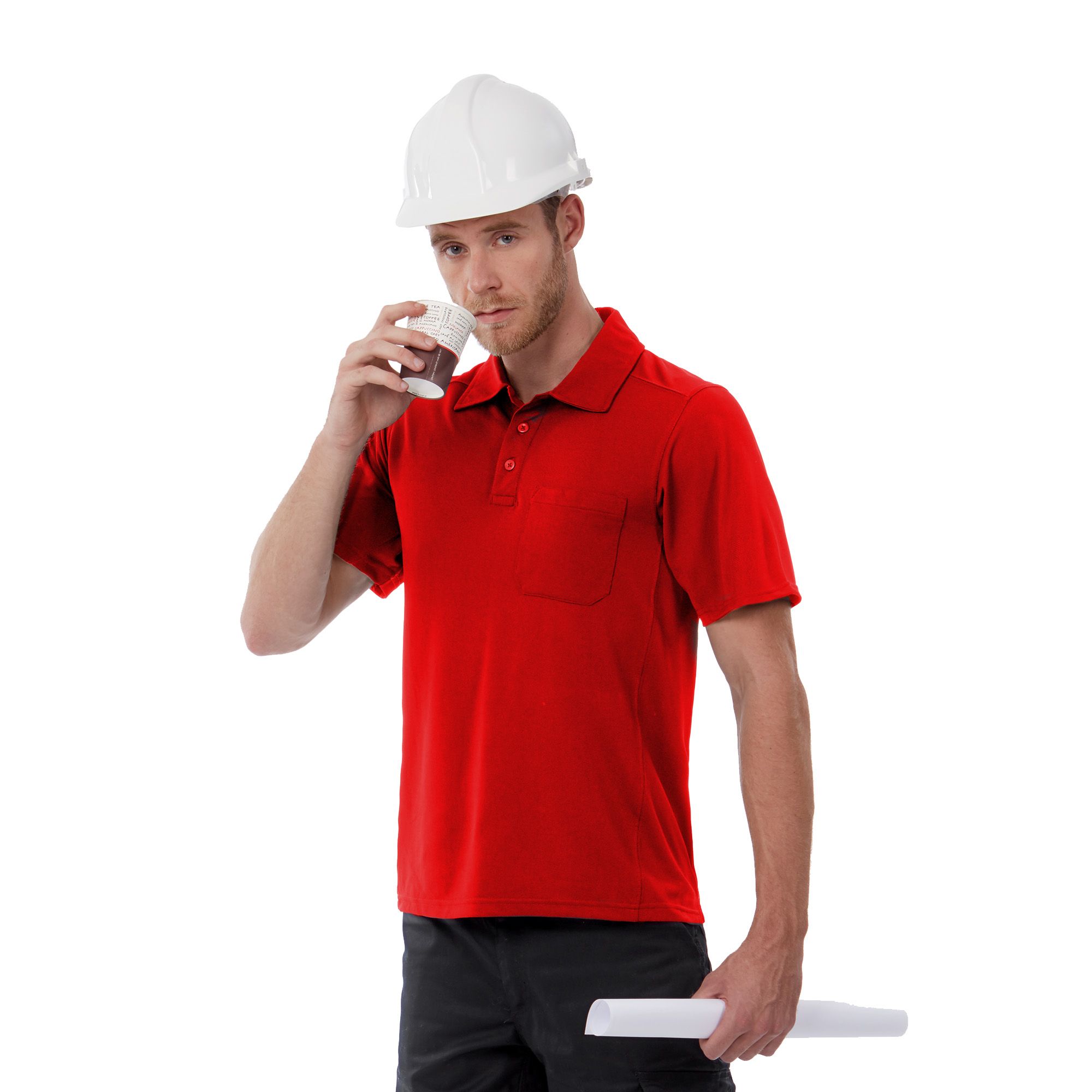 Футболка теннисная CoolPower PRO Polo, красная/red, размер XL, арт. 7640-4 - вид 1 из 1
