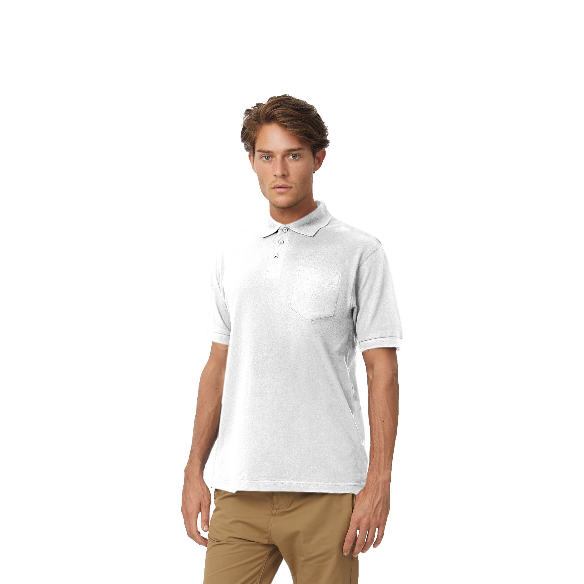 Футболка теннисная Safran Pocket, белое/white, размер L, арт. 7615-1L - вид 1 из 3