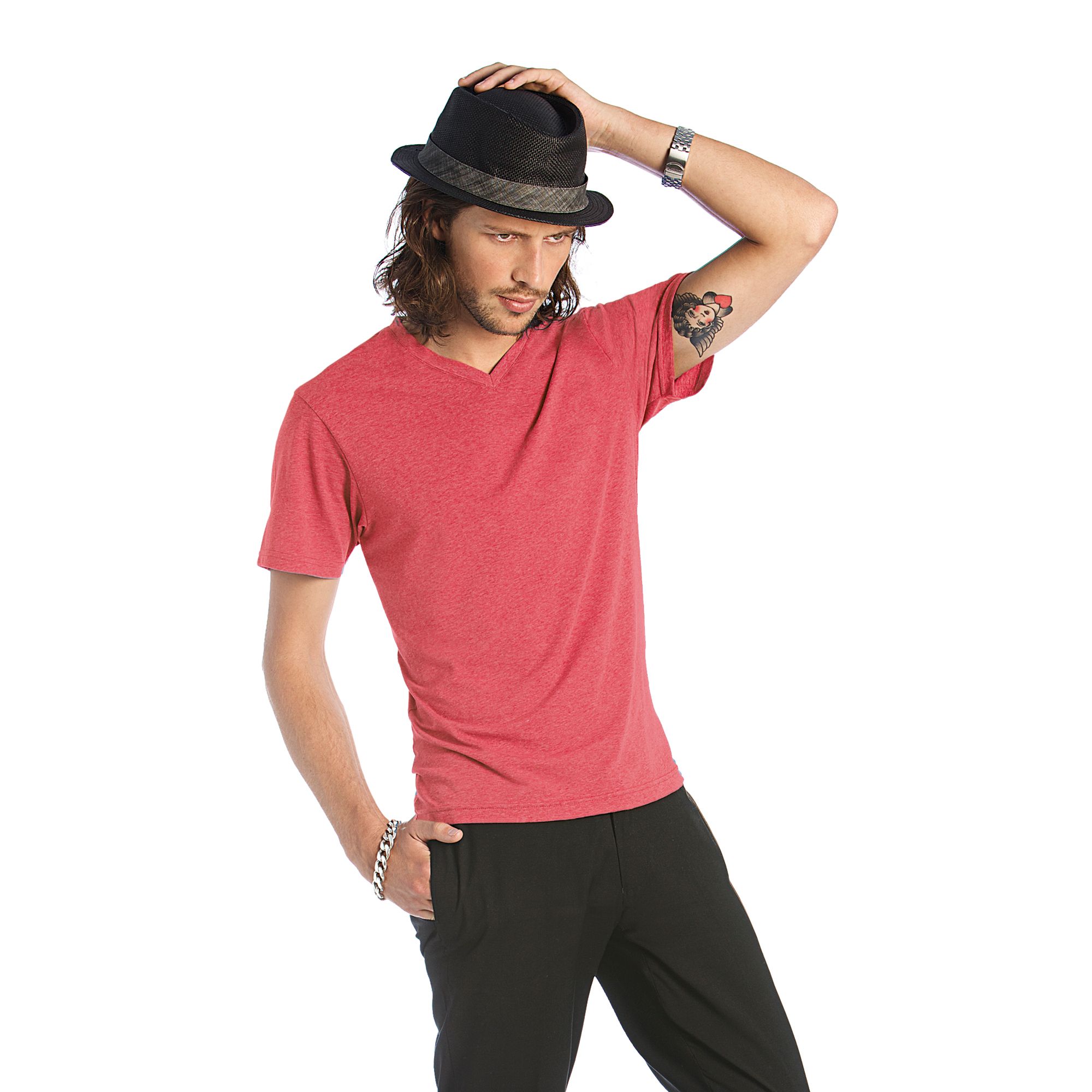 Футболка мужская Mick Deluxe/men, красный делюкс/deluxe red, размер XL, арт. 3725-781 - вид 2 из 2
