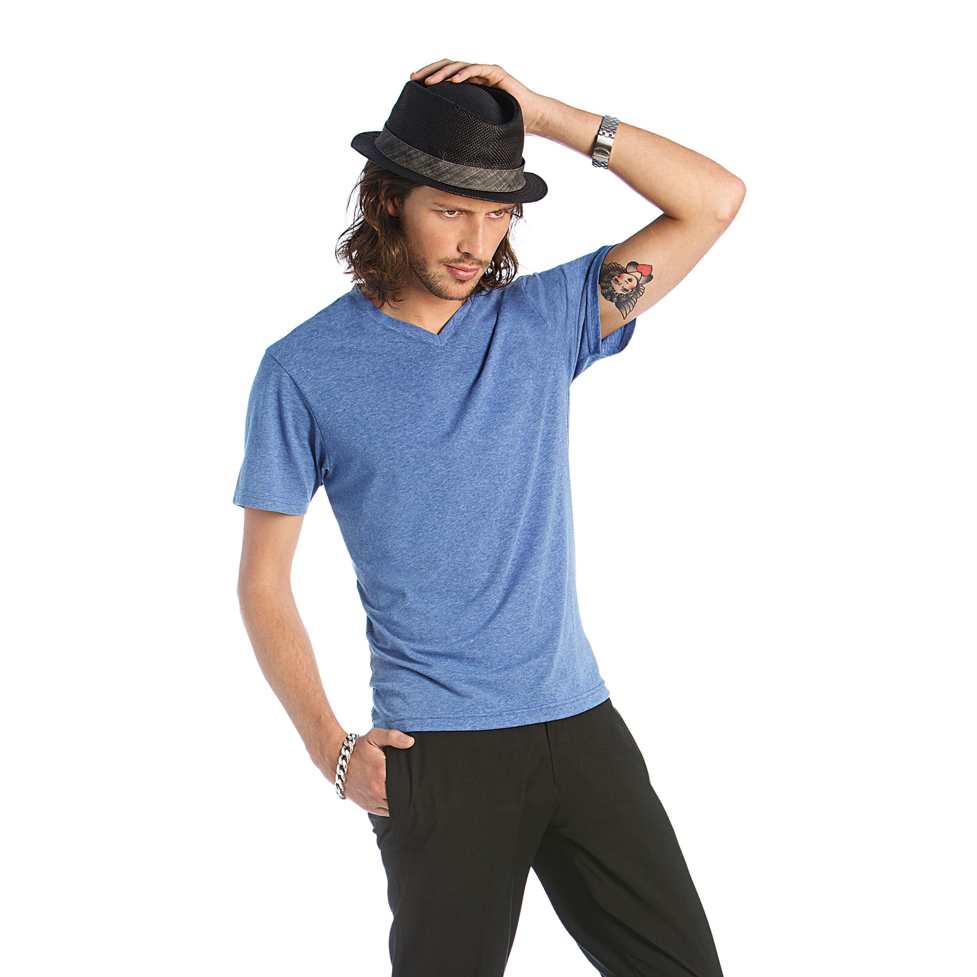 Футболка мужская Mick Deluxe/men, синий делюкс/deluxe blue, размер L, арт. 3725-780 - вид 2 из 2
