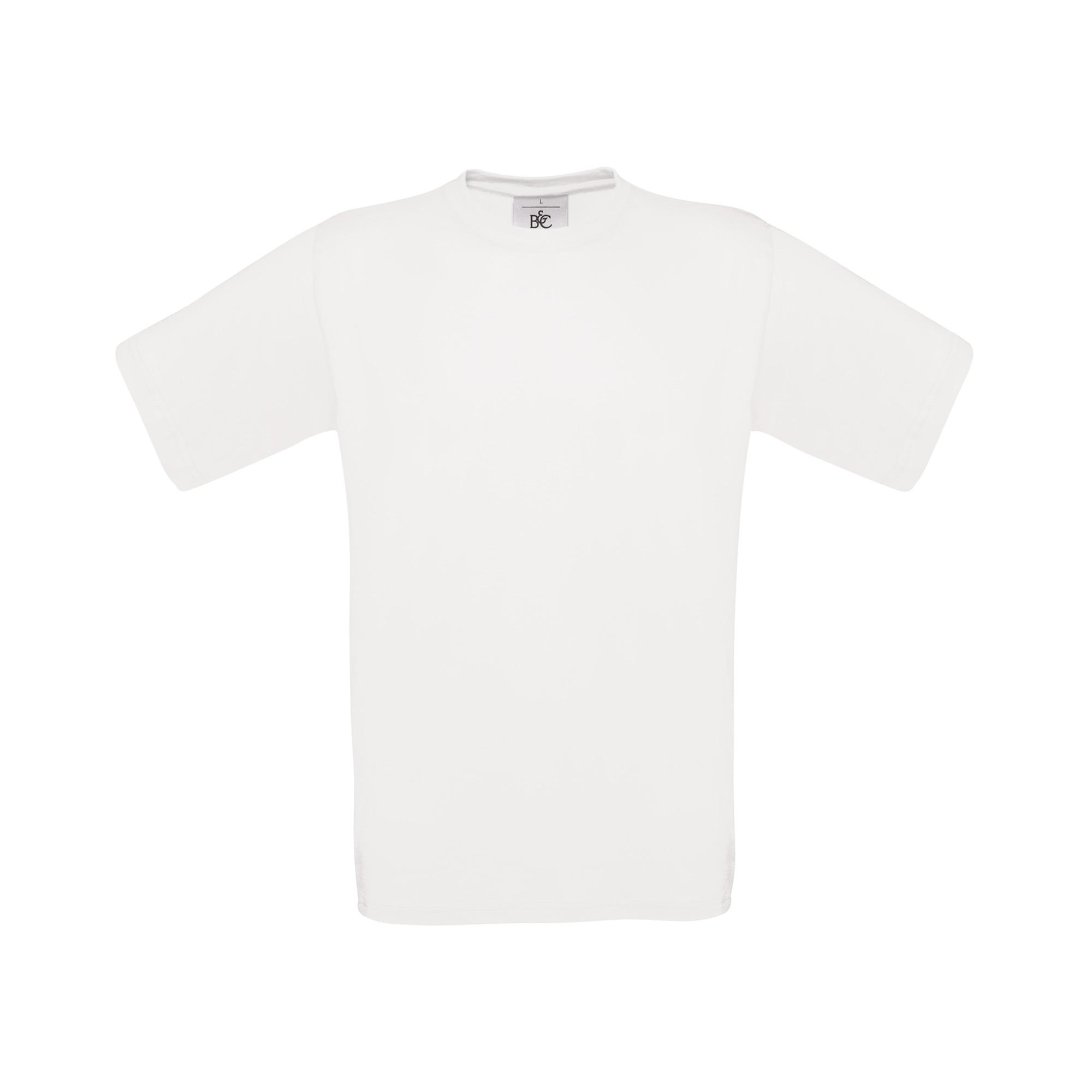 Футболка Exact 190, белая/white, размер M, арт. 3711-1 - вид 1 из 3