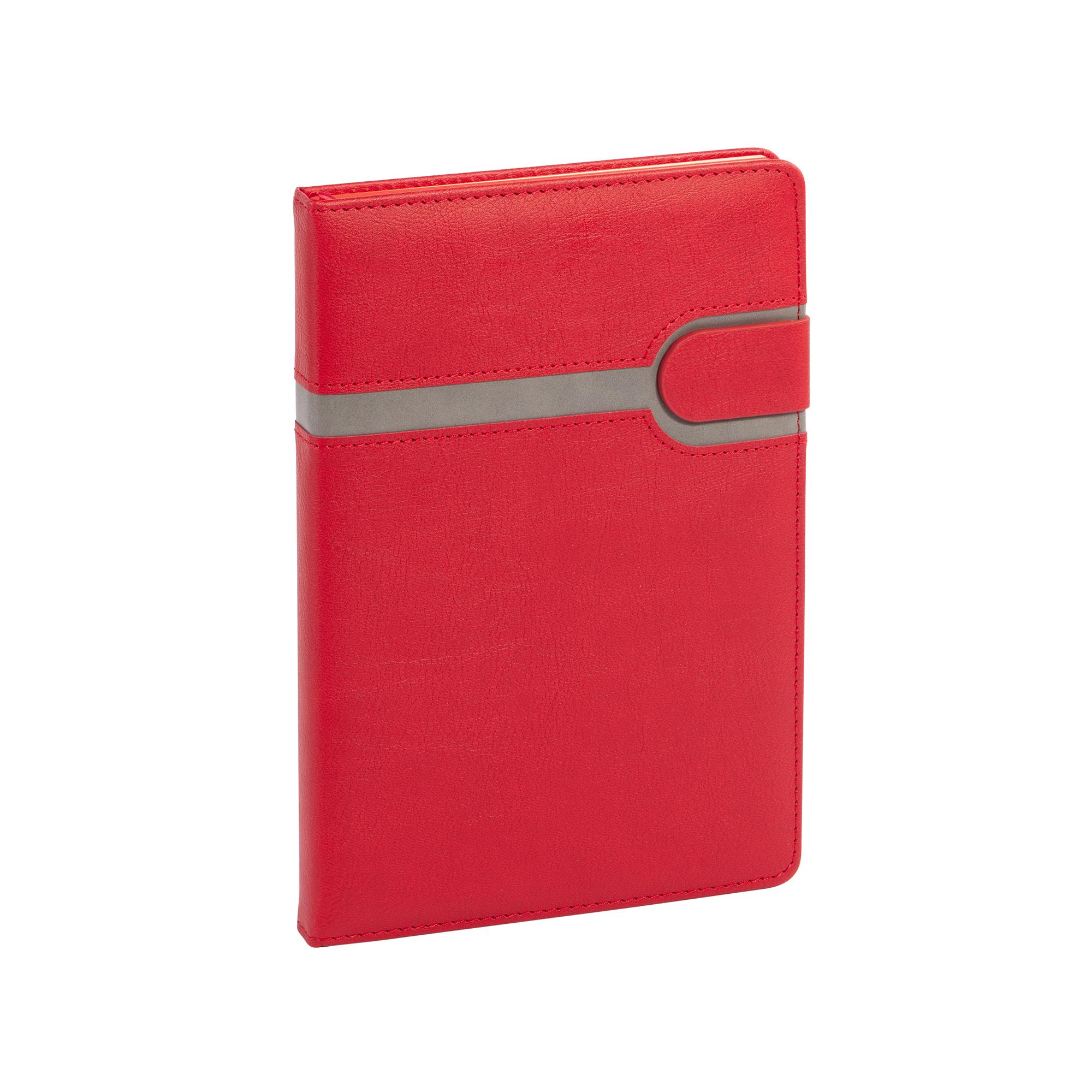 Ежедневник недатированный "Бари", формат А5, красный c серым, арт. 3823-4 - вид 1 из 6