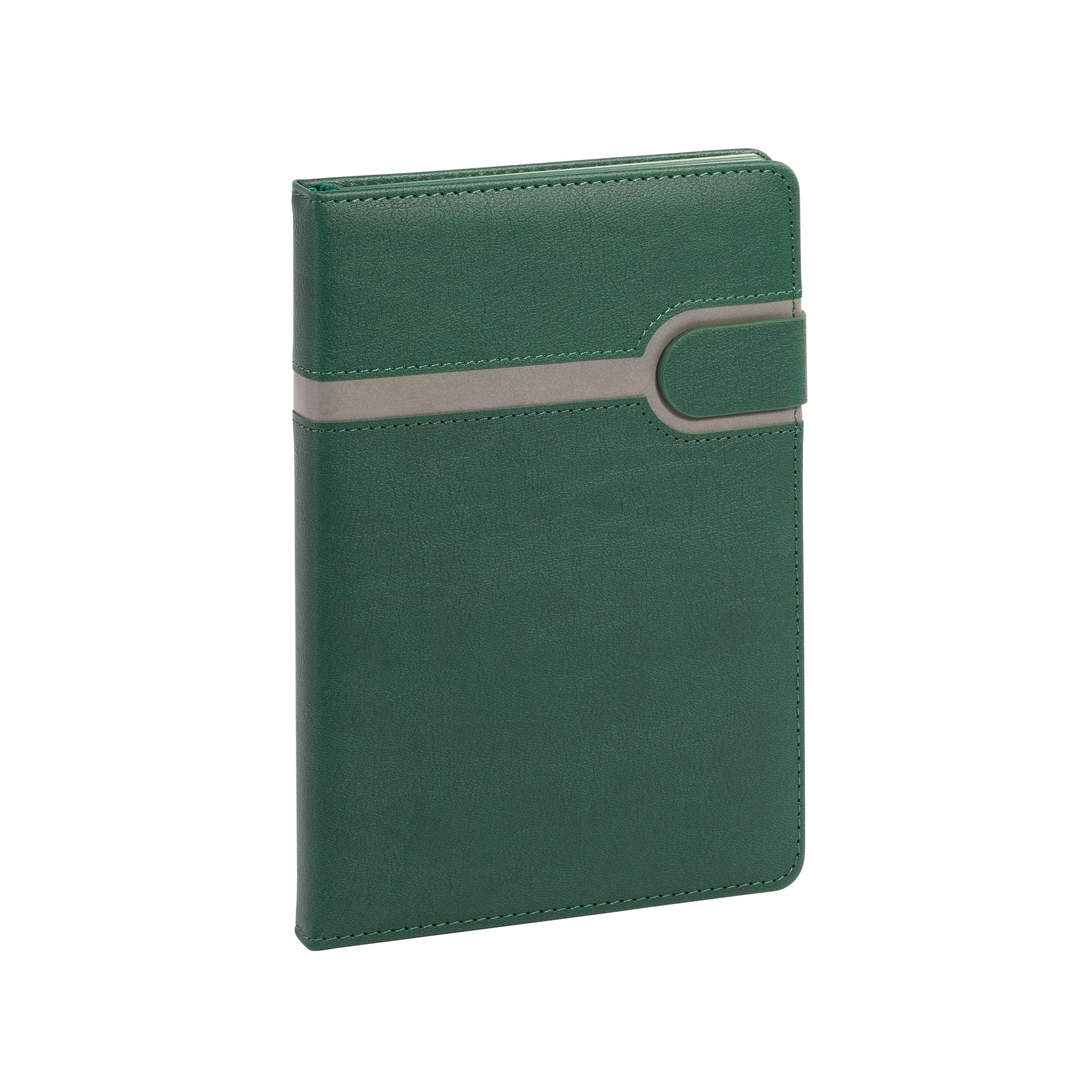 Ежедневник недатированный "Бари", формат А5, зеленый c серым, арт. 3823-6 - вид 1 из 6