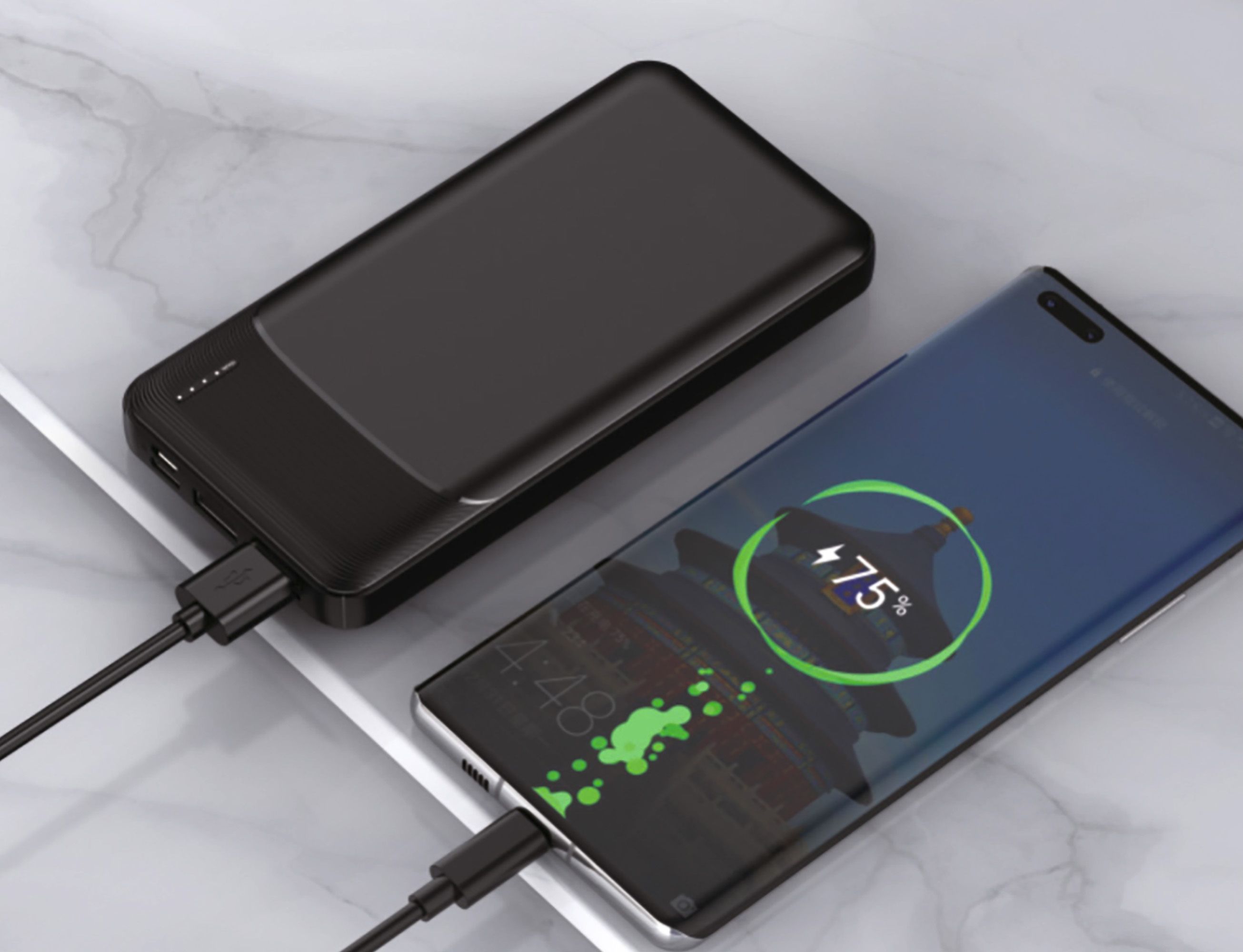 Зарядное устройство "Ten" 10000 mAh, черный, арт. 7473-3 - вид 4 из 8