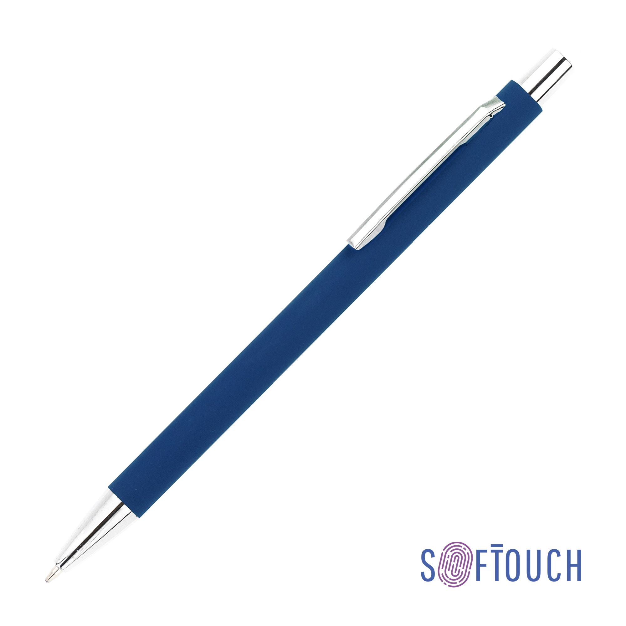Ручка шариковая "Trade", темно-синий, покрытие soft touch, арт. 7460-21S - вид 1 из 7