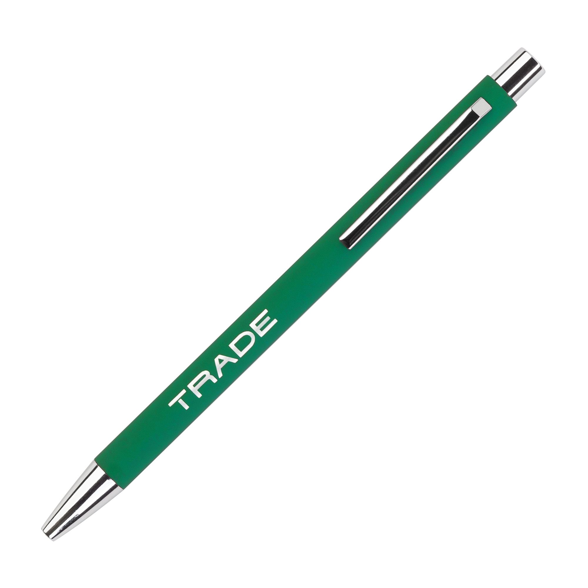 Ручка шариковая "Trade", темно-зеленый, покрытие soft touch, арт. 7460-61S - вид 6 из 6