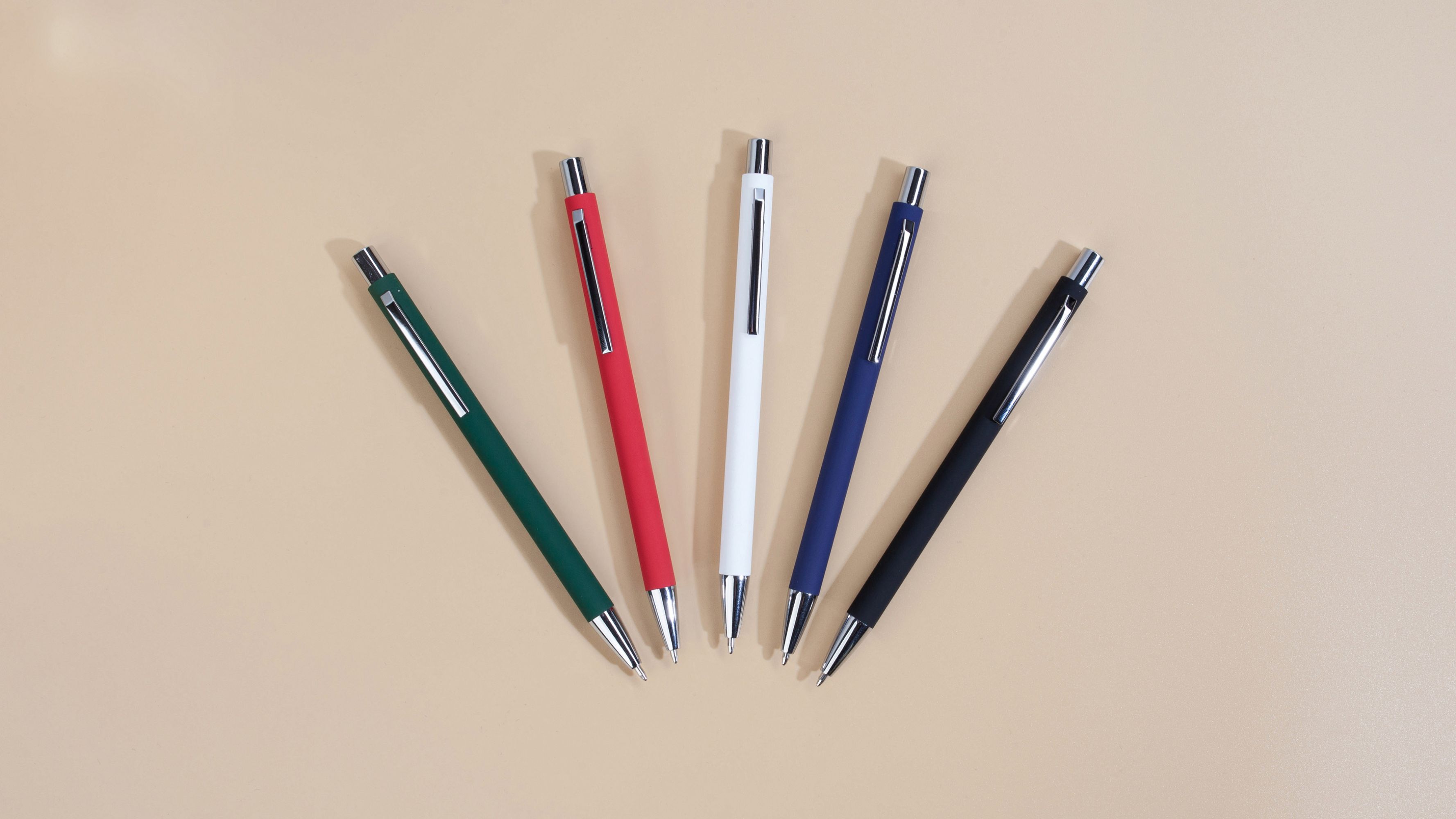 Ручка шариковая "Trade", красный, покрытие soft touch, арт. 7460-4S - вид 4 из 7