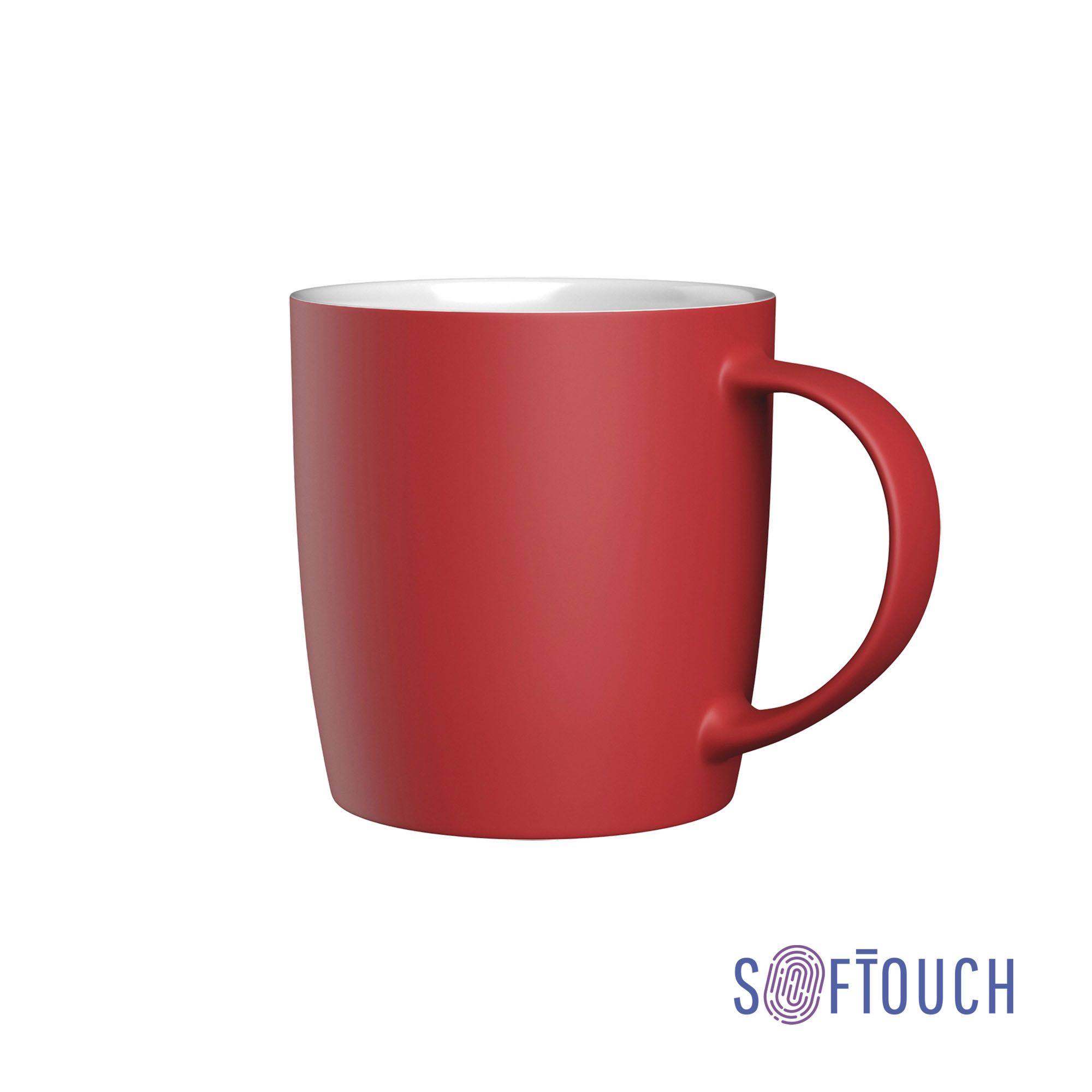 Кружка "Best", покрытие soft touch, красная, арт. 2131-4 - вид 1 из 3