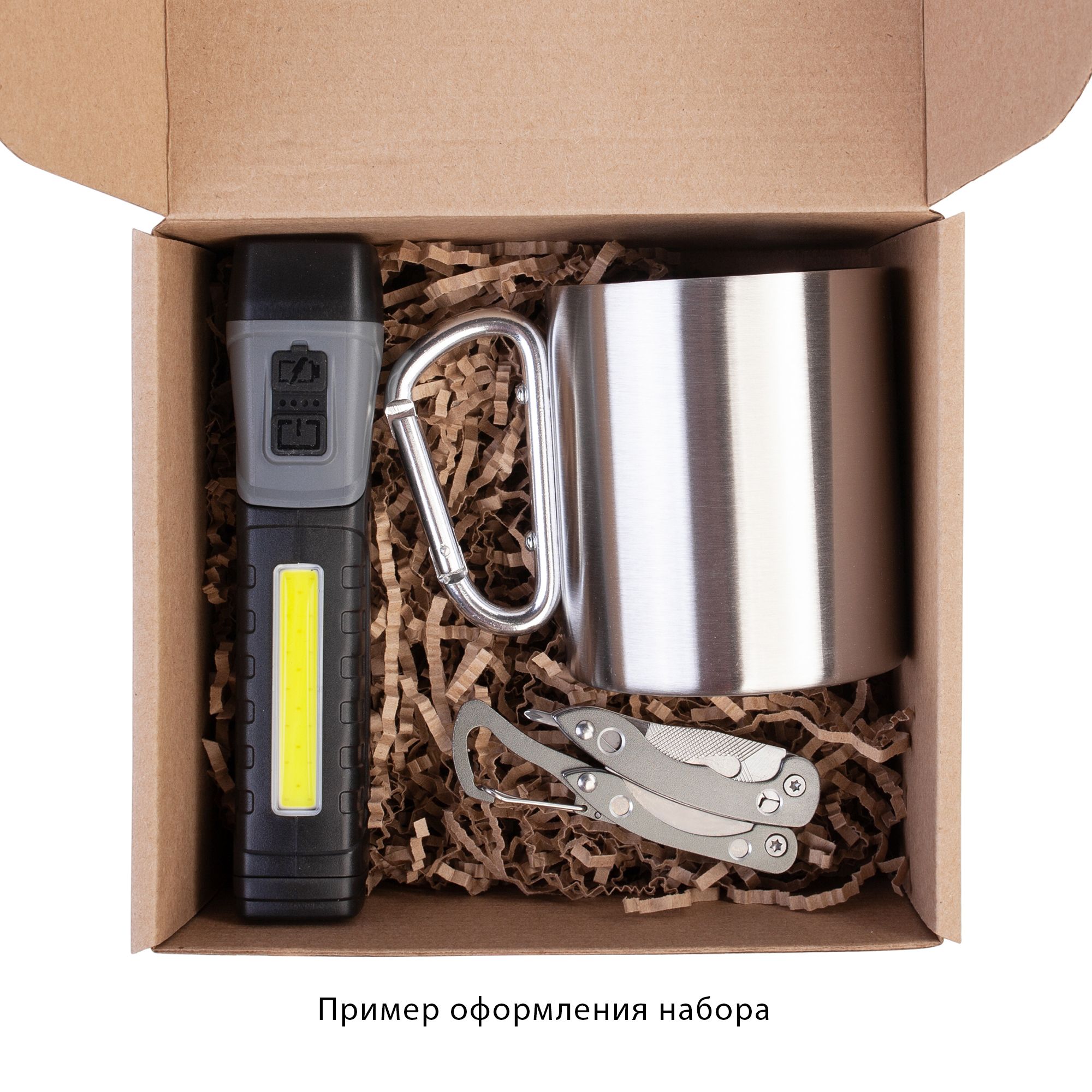 Фонарик "Fix",  черный с серым, арт. 5445-3/7 - вид 10 из 10