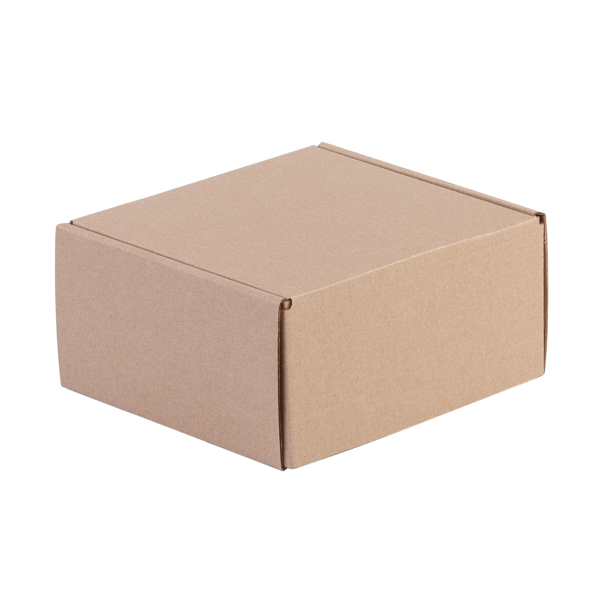 Коробка для набора малая 17,6 х h 8,3 х 15,3 см, самосборная, крафт, арт. 3386 - вид 1 из 4