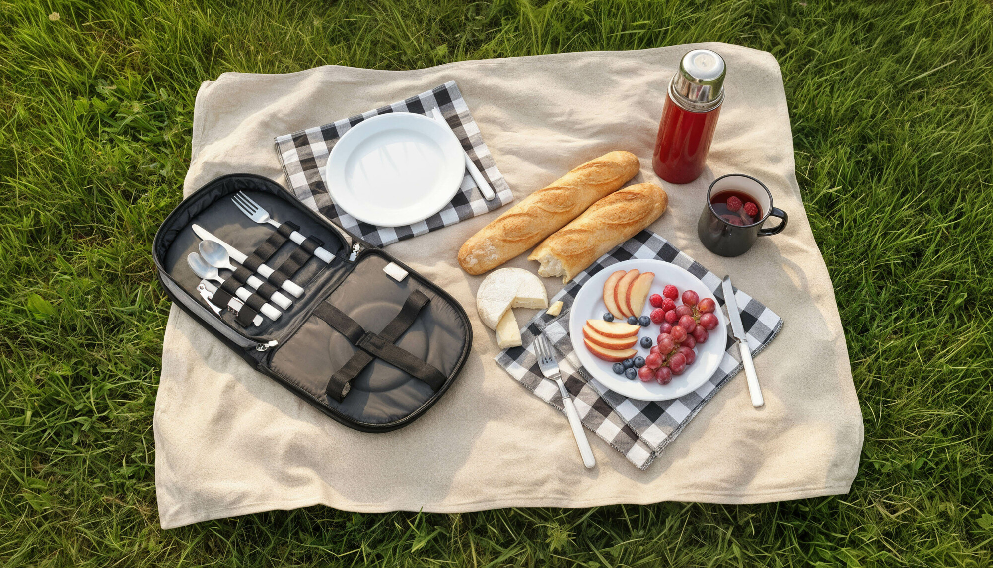 Набор для пикника "Ланч" на 2 персоны, арт. 9818 - вид 7 из 7