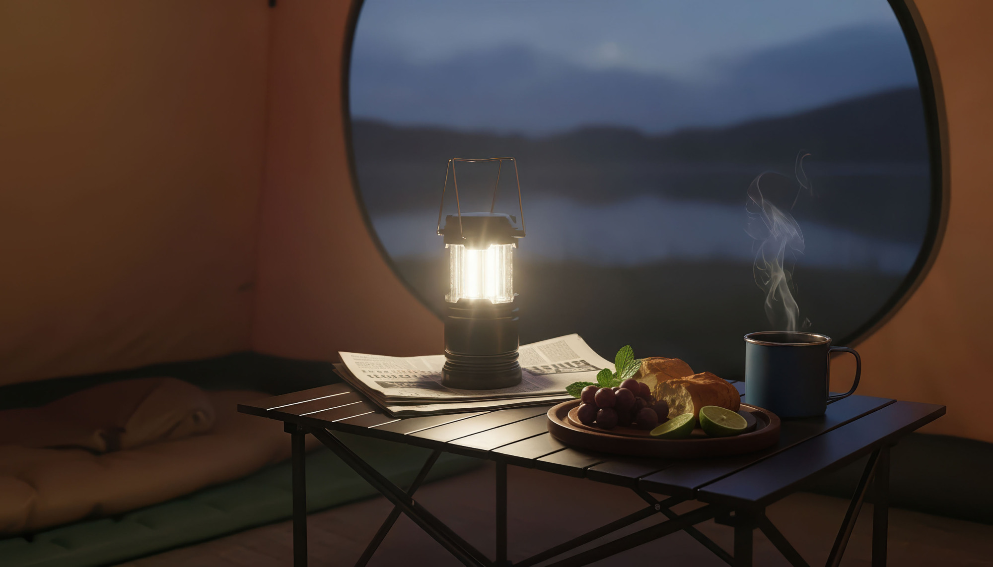 Туристический led-фонарь "Compass" 360˚ , арт. 2088 - вид 3 из 9