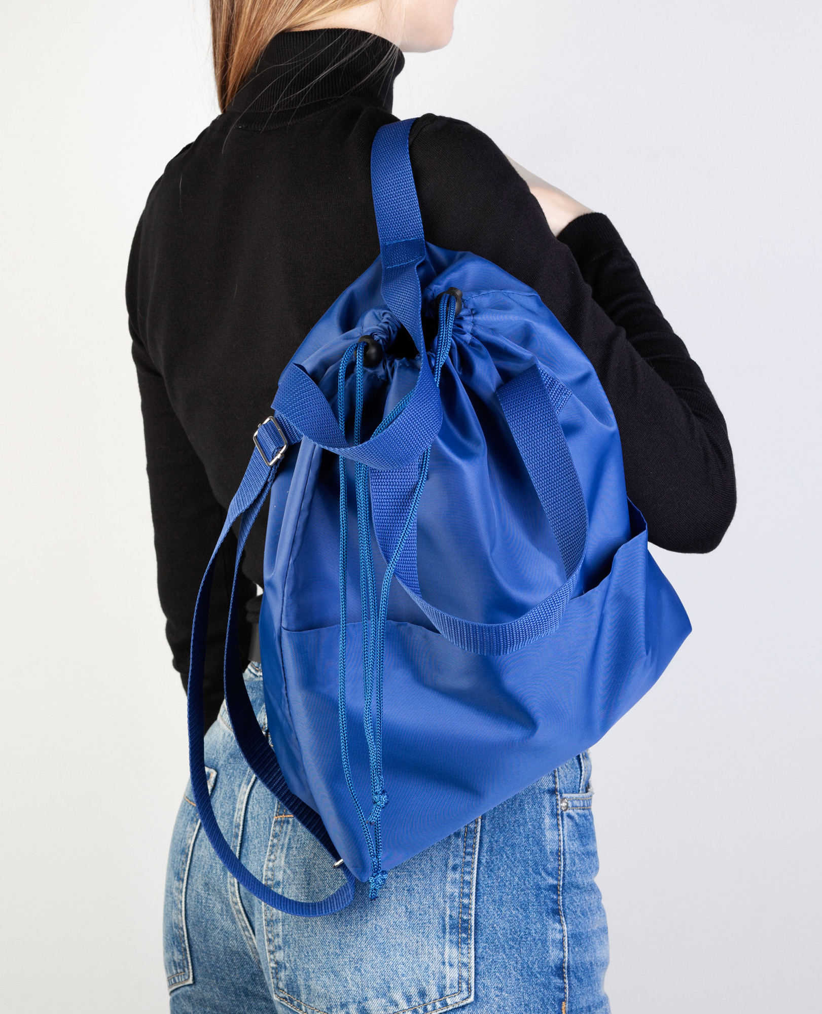 Сумка-рюкзак "Carry", синий, арт. 9950-2 - вид 4 из 5