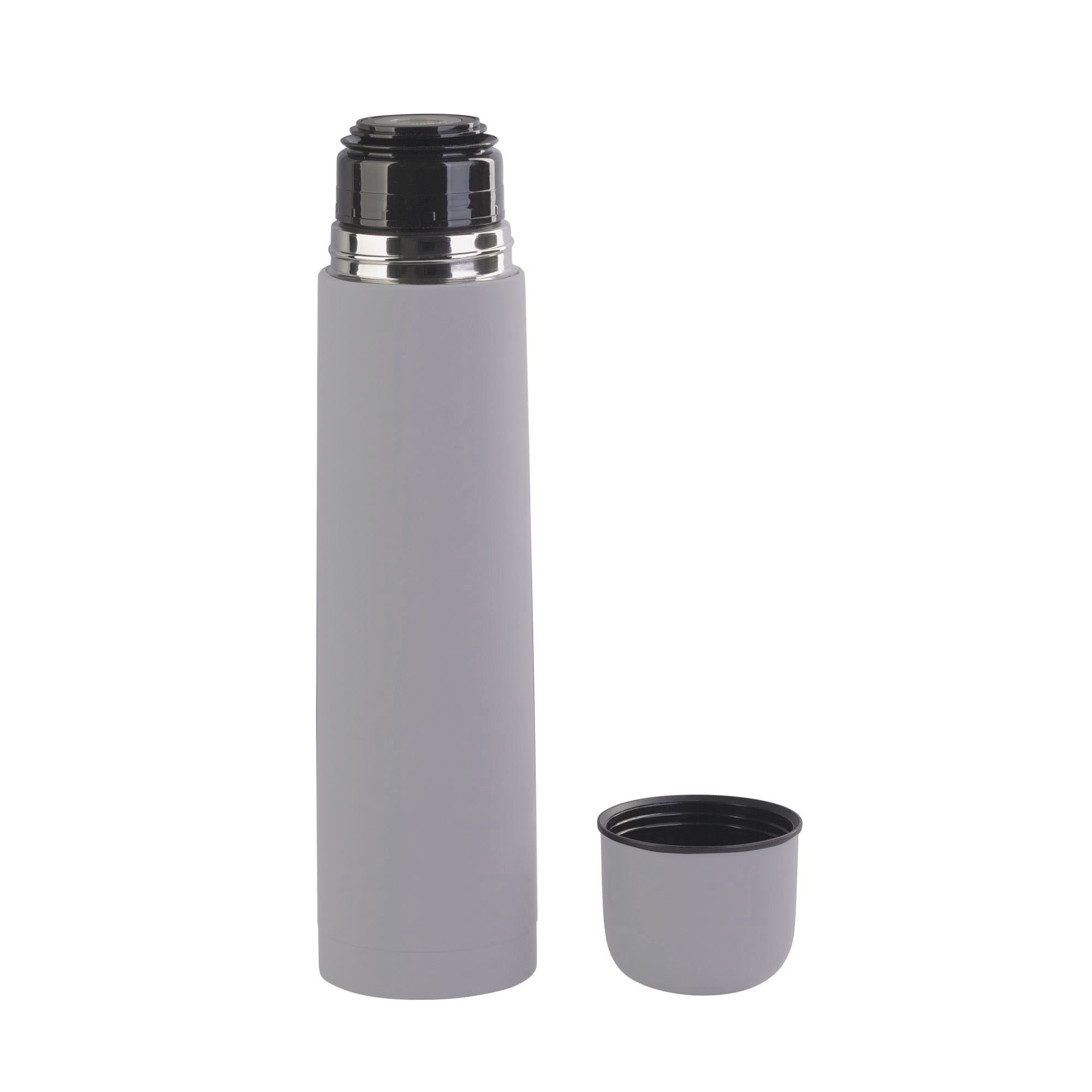 Термос "Родос", покрытие soft touch, 1 л., серый, арт. 6342-7 - вид 3 из 6