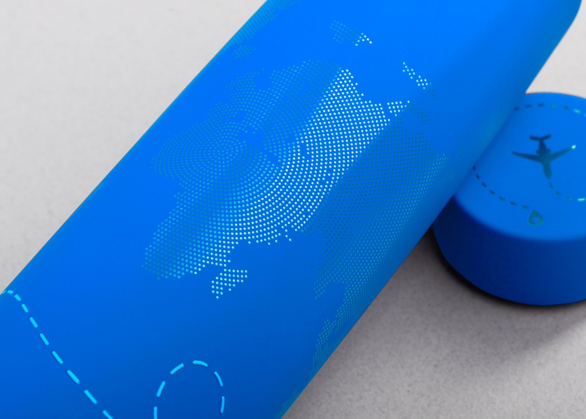 Термос "Calypso" 500 мл, покрытие soft touch, синий, арт. 6410-2_WB - вид 4 из 6