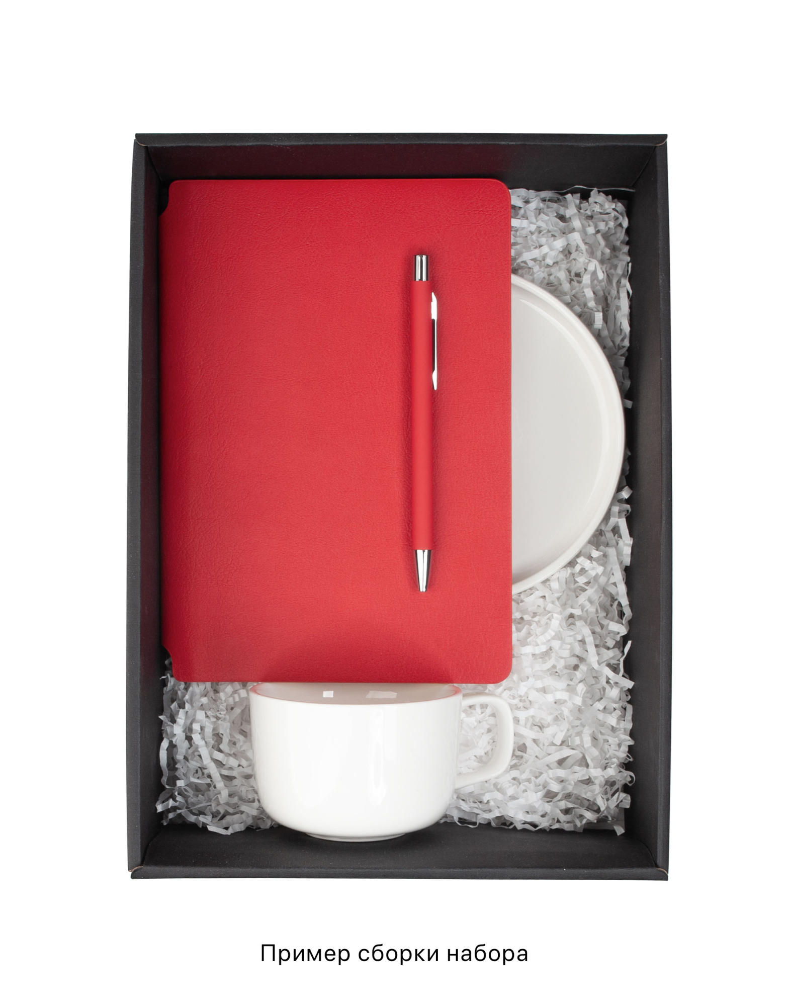 Ежедневник недатированный "Альба", формат А5, гибкая обложка, красный, арт. 3820-4 - вид 8 из 8