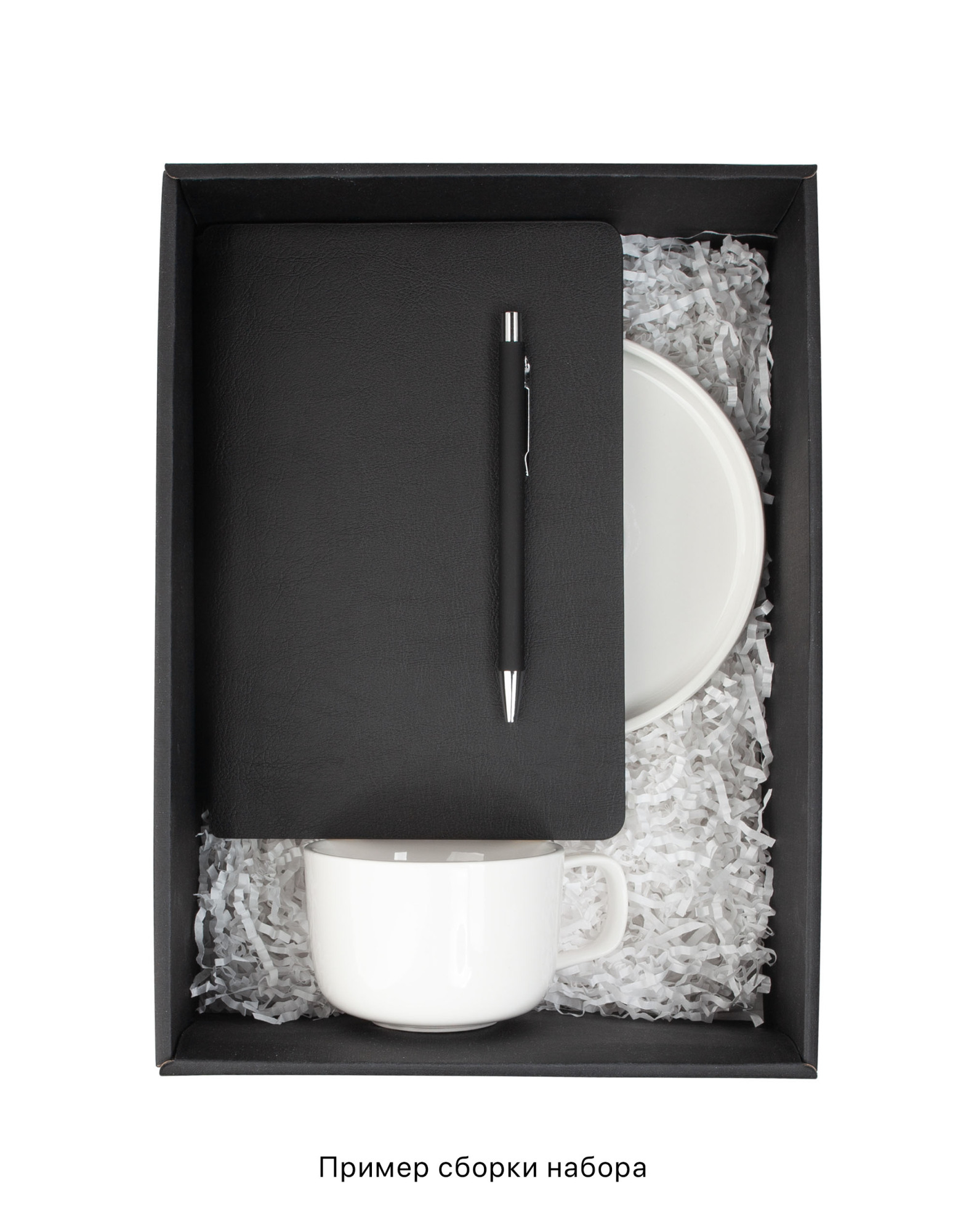 Ежедневник недатированный "Альба", формат А5, гибкая обложка, черный, арт. 3820-3 - вид 10 из 10