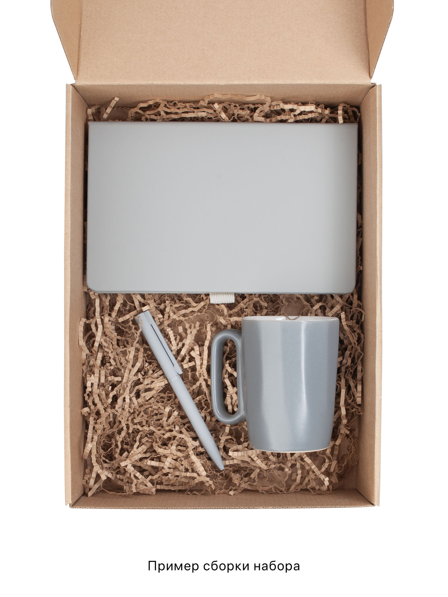 Блокнот "Парма", формат А5, серый, арт. 3827-7 - вид 9 из 9