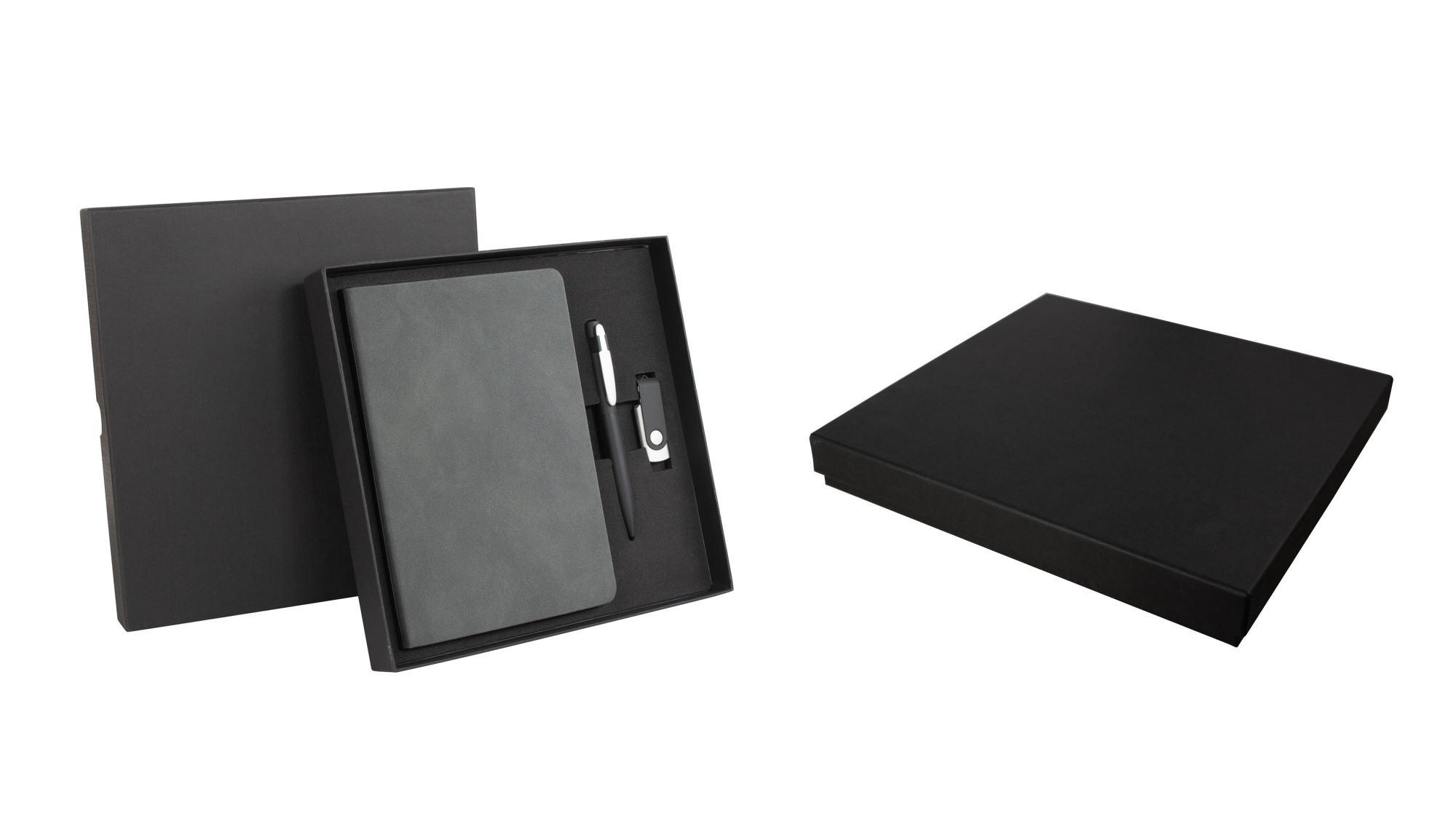 Ежедневник недатированный "Турин" , формат А5, серый с черным, арт. 3828-7/3 - вид 10 из 10