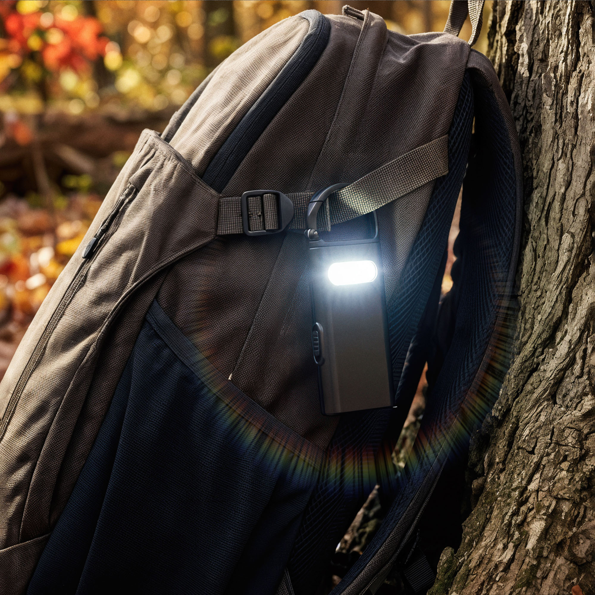 Фонарик "Spark" с рулеткой и карабином, арт. 6799 - вид 4 из 5