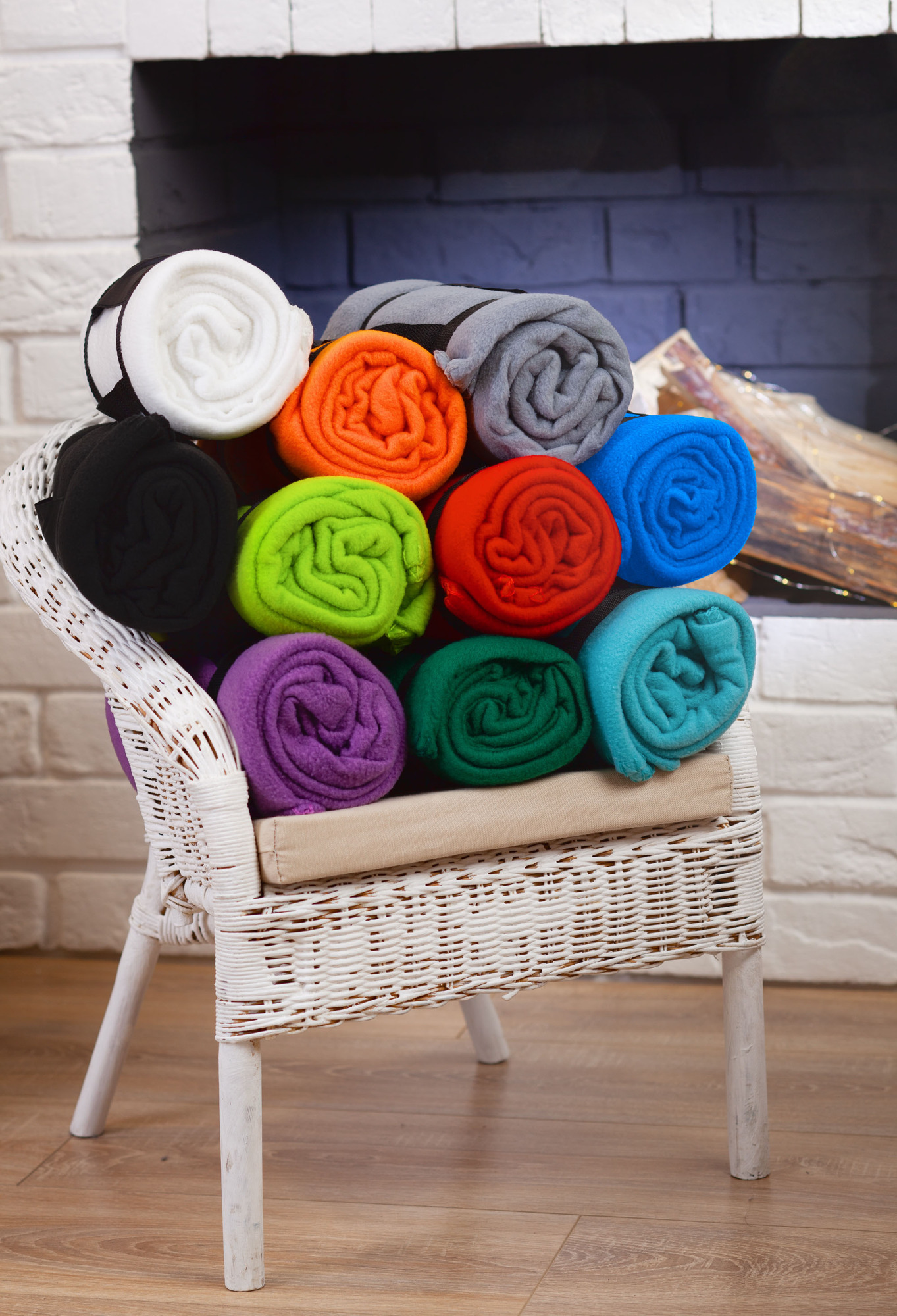 Плед "Байкал", синий, арт. 8376-2 - вид 4 из 4