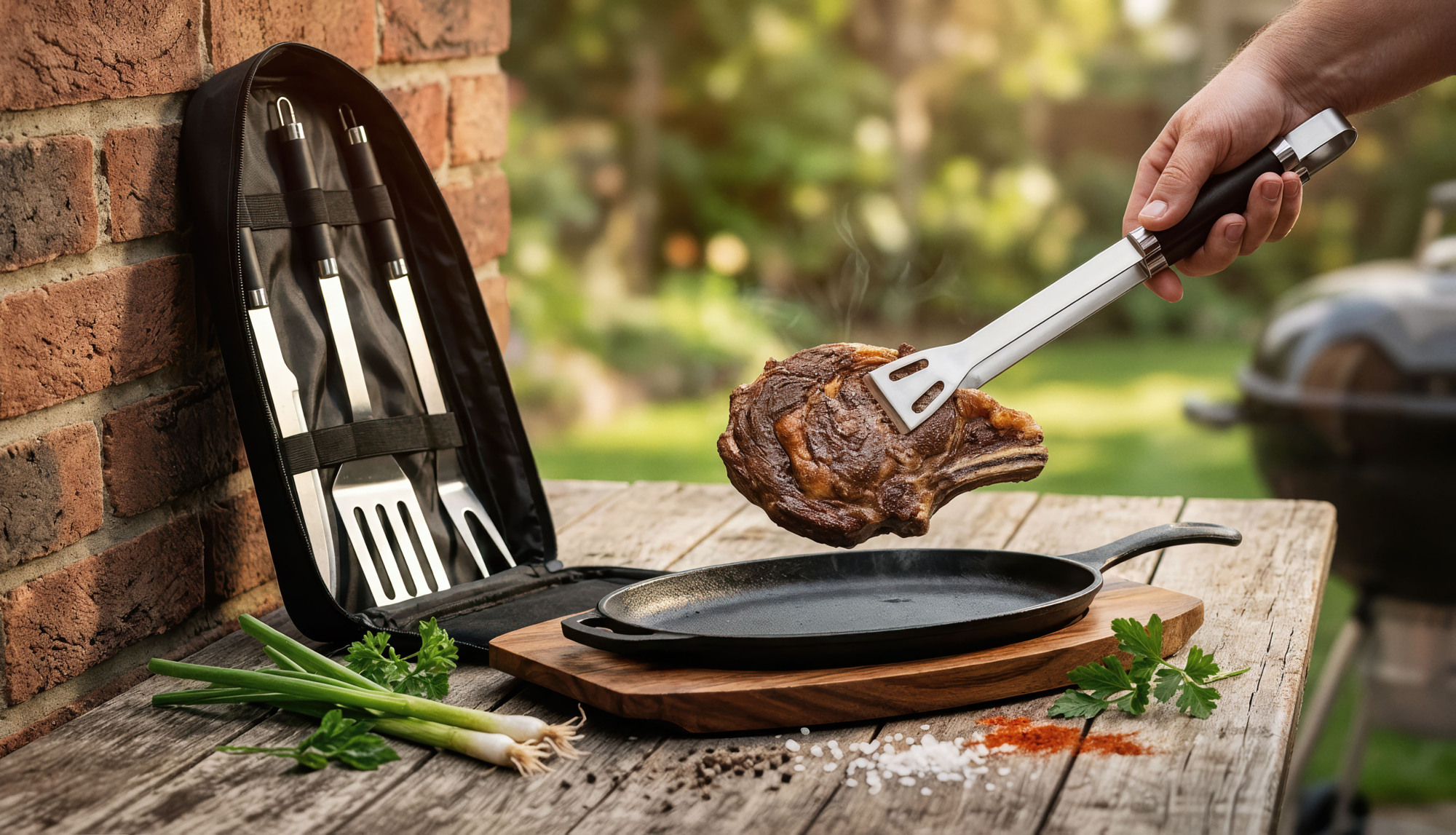 Набор для барбекю "Grill" в сумке, арт. 6789 - вид 4 из 4