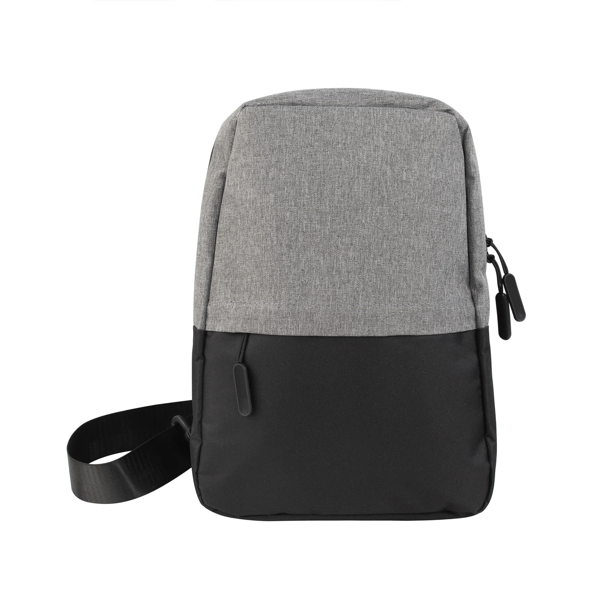 Рюкзак "Single" на одно плечо, серый, арт. 2041 - вид 1 из 6