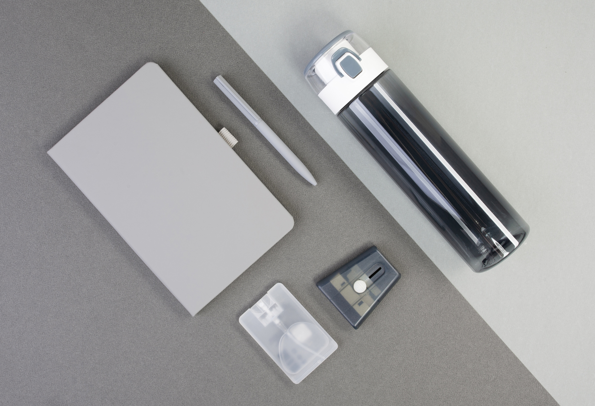 Бутылка для воды "Vita" 600 мл, темно-серая, арт. 5438-7 - вид 10 из 10