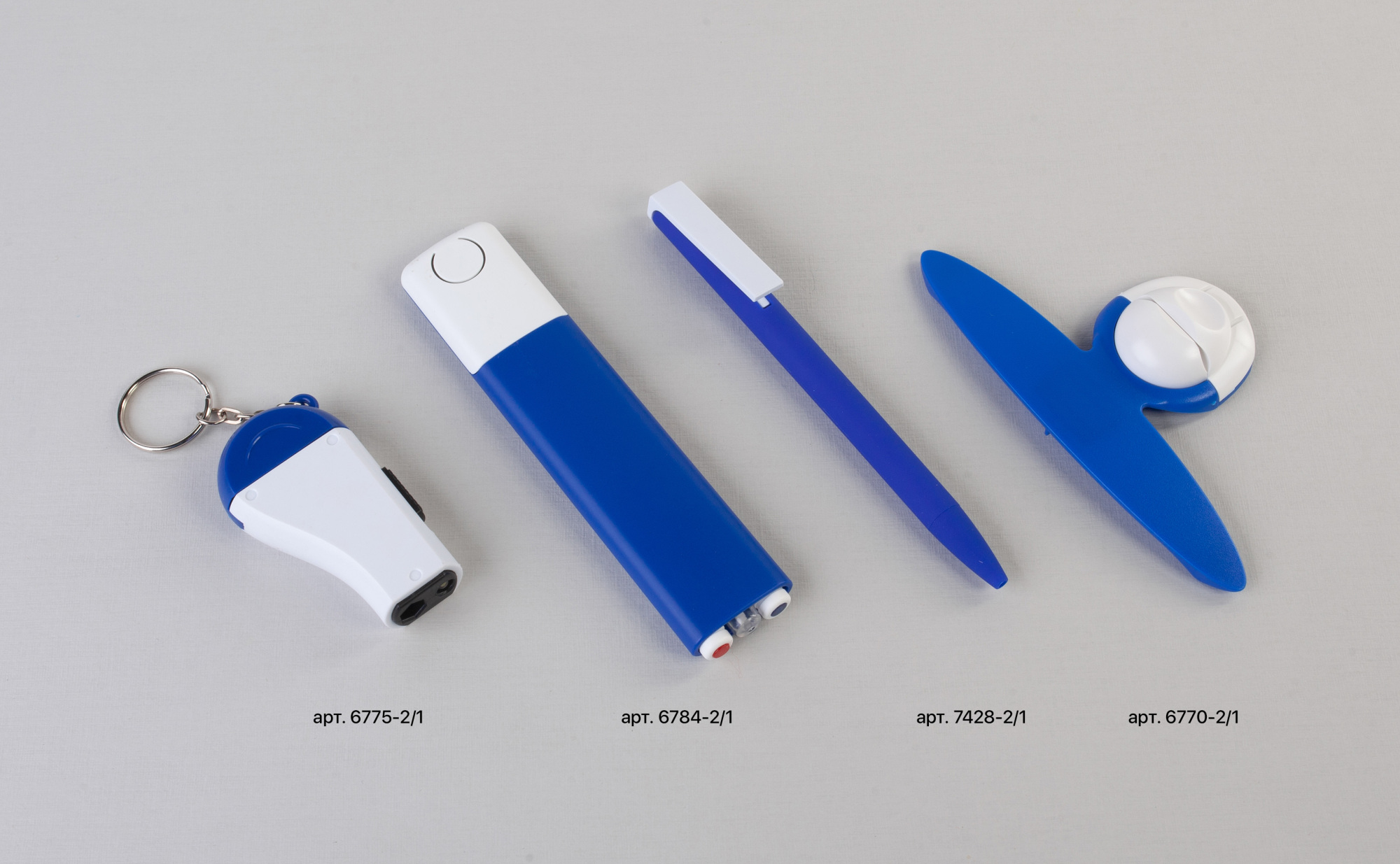 Держатель для ручки и визиток с магнитом, синий, арт. 6770-2 - вид 3 из 3