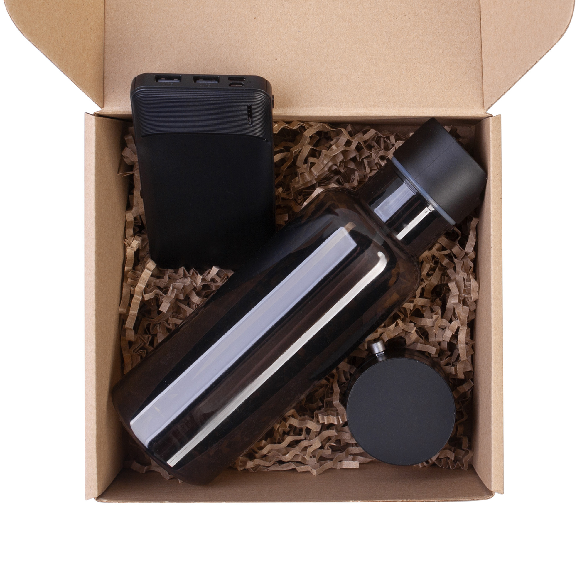 Бутылка для воды "Ариэль" 600 мл, черная, арт. 5452-3 - вид 10 из 10