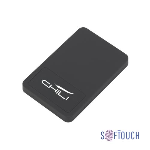 Настольное беспроводное зарядное устройство "Touchy", цвет черный