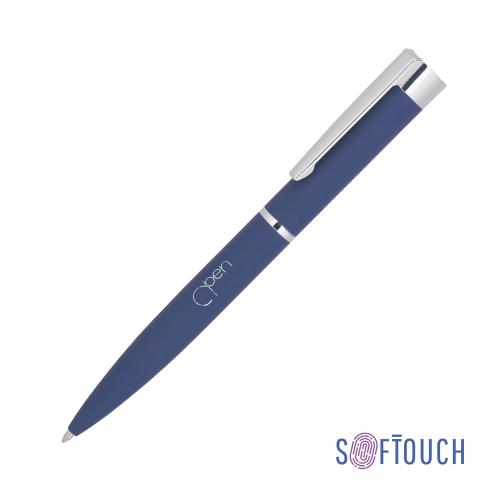 Ручка шариковая "Alice", покрытие soft touch, цвет темно-синий