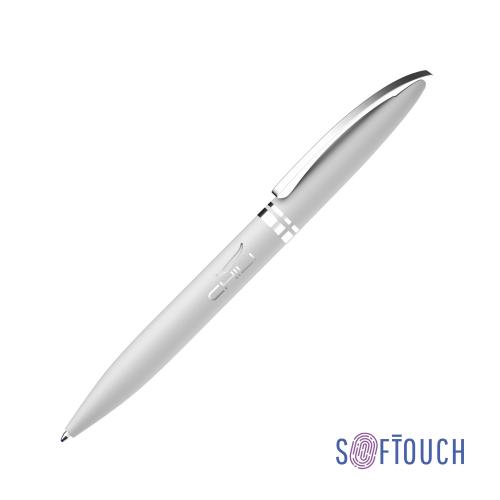 Ручка шариковая "Rocket", белый, покрытие soft touch, арт. 6825-1S - вид 1 из 4