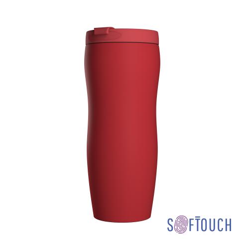 Термостакан "Монтана", покрытие soft touch, 0,4 л., красный, арт. 6329-4 - вид 1 из 5