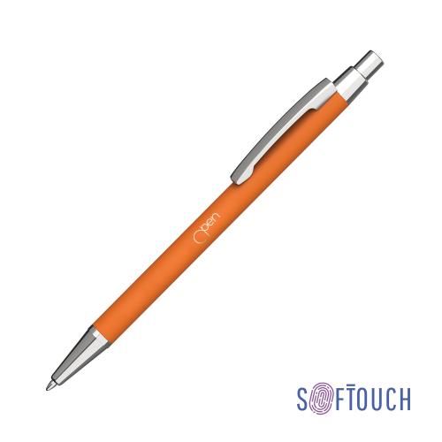 Ручка шариковая "Ray", оранжевый, покрытие soft touch, арт. 7415-10S - вид 1 из 4