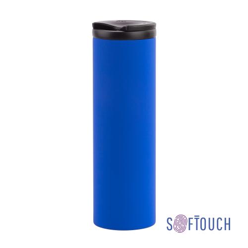 Термостакан "Брайтон", покрытие soft touch, 0,5 л., синий, арт. 6390-2 - вид 1 из 8