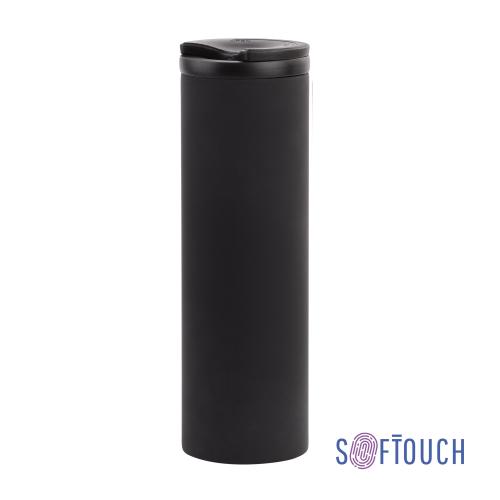 Термостакан "Брайтон", покрытие soft touch, 0,5 л., черный, арт. 6390-3 - вид 1 из 5