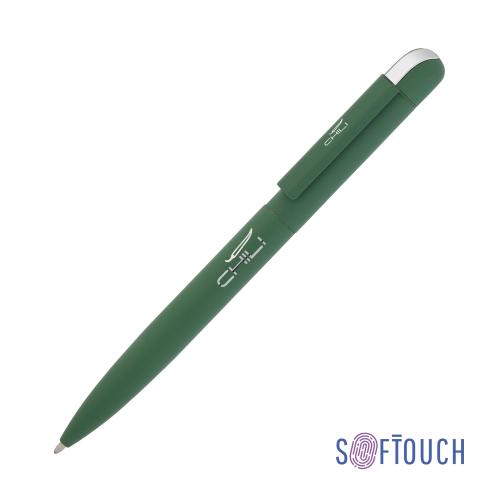 Ручка шариковая "Jupiter", покрытие soft touch, цвет темно-зеленый