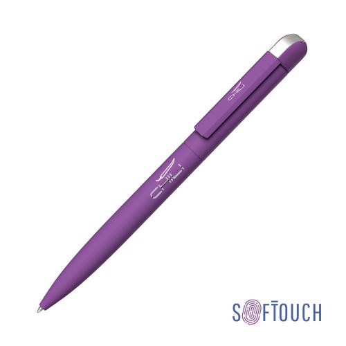 Ручка шариковая "Jupiter", фиолетовый, покрытие soft touch, арт. 6826-350S - вид 1 из 4