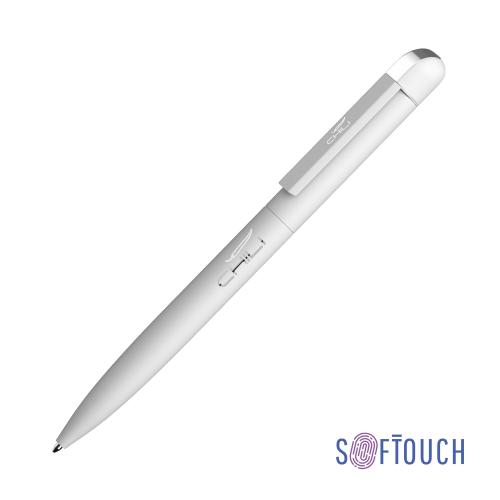 Ручка шариковая "Jupiter", покрытие soft touch, цвет белый
