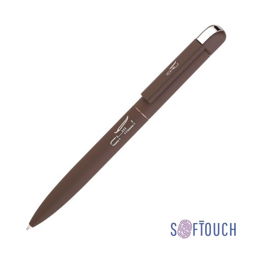 Ручка шариковая "Jupiter", покрытие soft touch, цвет коричневый
