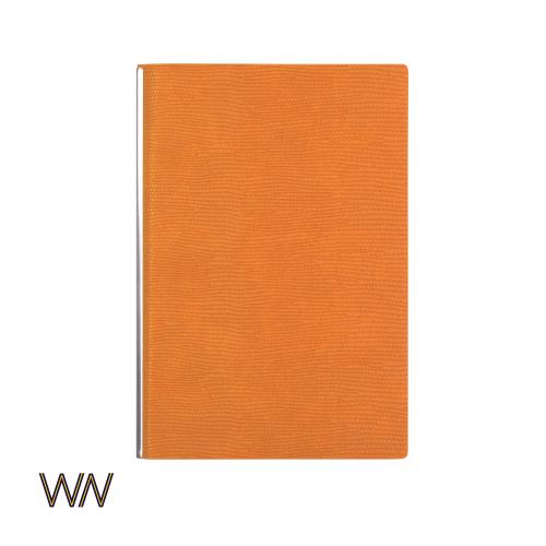 Блокнот "Венеция", А5, гибкая обложка, цвет оранжевый